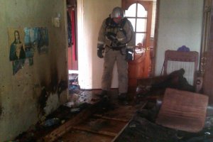 В Керчи при пожаре пострадали двое керчан