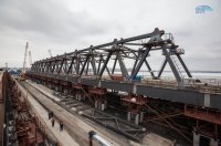 Крымчане могут наблюдать за строительством Керченского моста онлайн