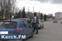 В Керчи на Кирова столкнулись три иномарки