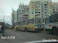 Новости » Общество: В Керчи на День освобождения города приостановят движение троллейбусов
