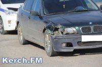 Новости » Криминал и ЧП: В Керчи «BMW» въехала в «Москвич»