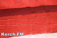 В Керчи отремонтировали только одну подпорную стенку из красного кирпича