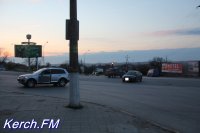 Новости » Криминал и ЧП: В Керчи на Чкалова столкнулись две иномарки