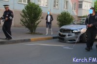 В Керчи столкнулись «Chevrolet» и «BMW»