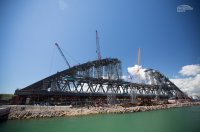Судоходную арку на Керченский мост начнут устанавливать в августе