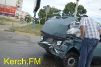 В Керчи произошла третья авария за утро