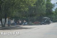 В Керчи в Аршинцево произошла авария