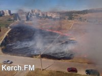 В Керчи за выходные произошло 16 возгораний