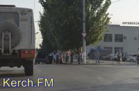 На автовокзале в Керчи произошло ДТП