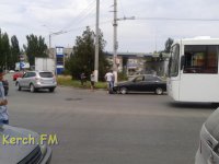 В Керчи на автовокзале произошло ДТП