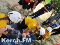 Керченские спасатели впервые приняли участие в «Школе безопасности»