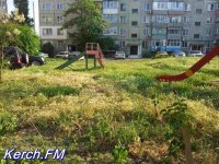 Новости » Общество: Детскую площадку в Керчи установят в том дворе, где жильцы лучше наведут порядок