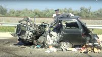 В сети появилось видео с места аварии около Керченской переправы