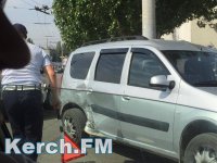 В Керчи на автовокзале произошла авария