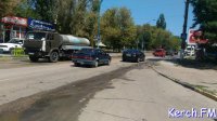 Новости » Коммуналка » Общество: В Керчи в Аршинцево произошел порыв водовода