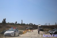 Дорогу на смотровую площадку Керченского моста уже закрыли