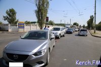 В Керчи столкнулись «Mazda» и «Hyundai»