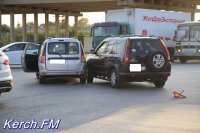 Новости » Криминал и ЧП: В Керчи снова столкнулись автомобили