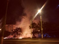 Новости » Криминал и ЧП: В районе КУОРа ночью был пожар