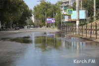 Новости » Общество: В Керчи в районе «Оптики» - потоп