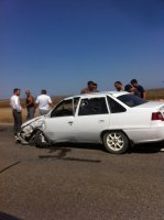 В аварии на Керченской трассе пострадали два человека