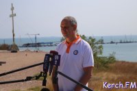 Новости » Общество: Штормовое предупреждение не помешает окончанию работ с аркой Керченского моста