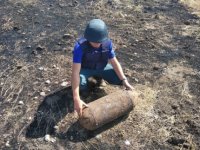 Новости » Общество: В Багерово нашли 100-килограммовую бомбу
