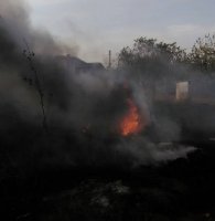 Вчера в Ленинском районе горела сухая трава