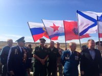 В Керчи представители Российского союза ветеранов вручили Бороздину медаль