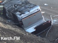 Под Керчью в аварии с автобусом 8 человек получили травмы