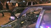 Новости » Криминал и ЧП: Машина из Дагестана попала в ДТП на автовокзале Керчи