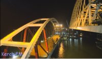 Дан старт на подъем автоарки на Керченском мосту (видео)