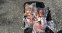 Мужчина пытался ввезти в Крым сосиски, спрятав их под сиденьем авто