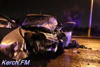 Новости » Криминал и ЧП: Смертельная авария произошла в Керчи на Куль-Обинском шоссе