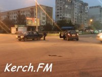 В Керчи столкнулись «ВАЗ» и иномарка