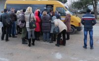 Новости » Общество: Жителям Приозерного приходится по два часа ждать маршрутку