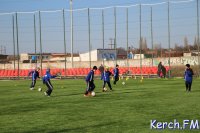 Новости » Общество: В Керчи открыли новое футбольное поле