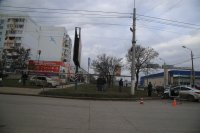 На перекрёстке Ворошилова – Камыш-Бурунское шоссе произошло ДТП