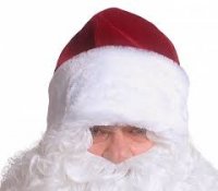 Новости » Общество: Керчане жалуются на Деда Мороза- попрошайку в центре города