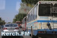 Новости » Общество: В Керчи частично приостановили движение троллейбусов