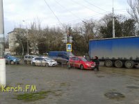 В Керчи на перекрестке Кирова-Еременко произошло ДТП