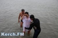 В Крыму температура воды в море на Крещение будет колебаться от +2 до +10 градусов