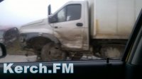Новости » Криминал и ЧП: Керчанин стал свидетелем тройной аварии с грузовиком на трассе