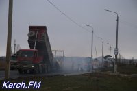 Новости » Общество: В Керчи продолжают асфальтировать ул. Буденного