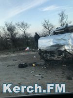 На керченской трассе в аварии пострадали трое