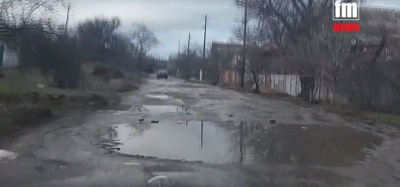 Новости » Общество: Керчане просят обратить внимание на бездорожье в Мичурино