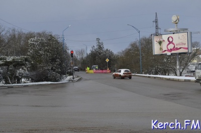 Участок Керченской трассы снова закрывают