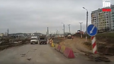 Новости » Общество: Керчане жалуются на ежедневные пробки из Аршинцево