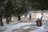 Мартовский снегопад в Крыму не побил рекорд