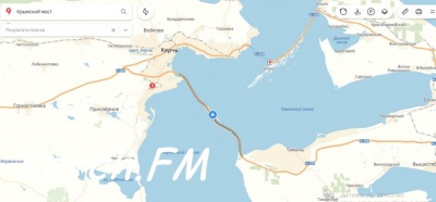 Крымский мост появился на «Яндекс.Картах»